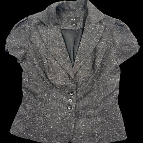 BCX Short Puff Sleeve Jacket - Picture 1 of 7